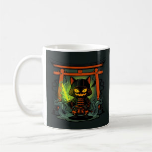 Halloween Samurai Warrior – Creepy Japanese Spooky Coffee Mug