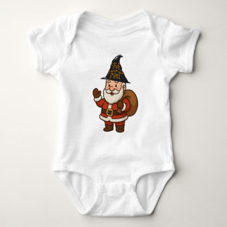 HALLOWEEN  SANTA CLAUS TRICK OR TREAT T-Shirt Baby Bodysuit