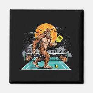 Halloween Sasquatch Ckleball Bigfoot Soky Moon  Magnet