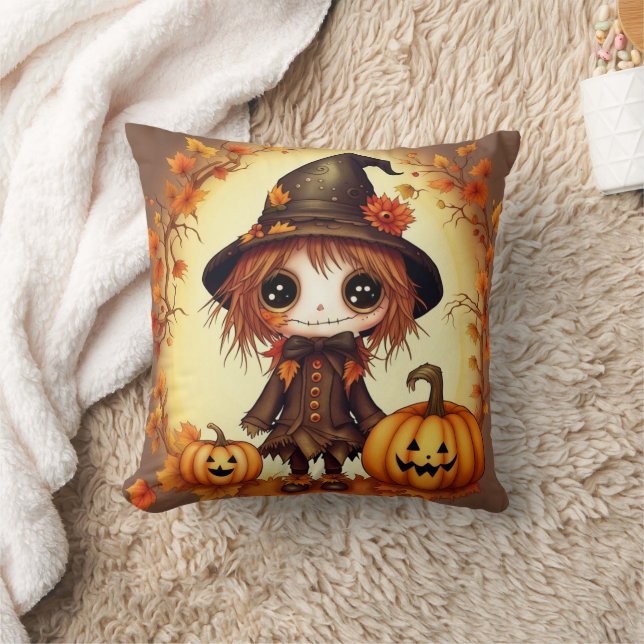 Halloween Scarecrow 1 Cushion (Blanket)