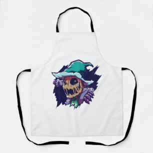 Halloween scarecrow apron