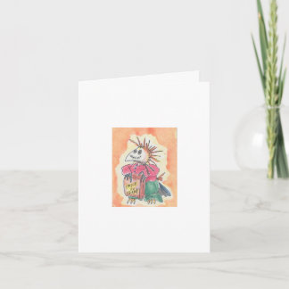 Halloween ScareCrow Card