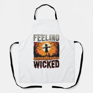 Halloween Scarecrow Feeling Wicked Vintage_1 Apron