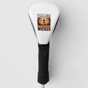 Halloween Scarecrow Feeling Wicked Vintage_1 Golf Head Cover