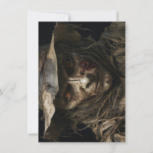 Halloween Scarecrow Greeting Card