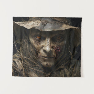 Halloween Scarecrow Tapestry