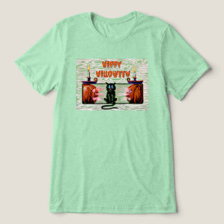 Halloween scaredy cat T shirt