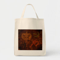 Halloween Scares on Eerie Background