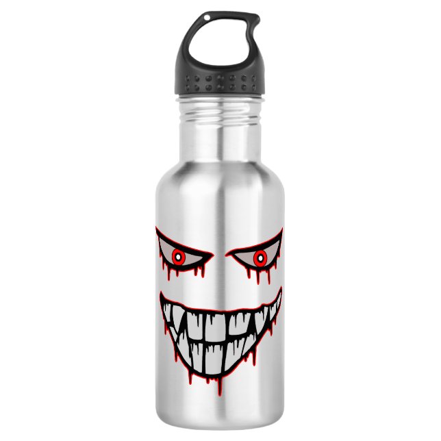 Halloween - Scary 710 Ml Water Bottle (Front)