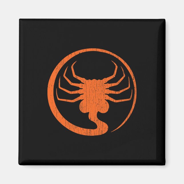 Halloween Scary Alien Facehugger Horror Pumpkin La Magnet (Front)