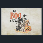 Halloween Scary Boo Dogs Crew Orange Pumpkin Tissue Paper<br><div class="desc">Halloween Scary Boo Dogs Crew Orange Pumpkin Tissue Paper. Unique,  beautiful,  stylish design. Easy to be personalised. Font style,  size and colours can be changed. Matching items are available.</div>
