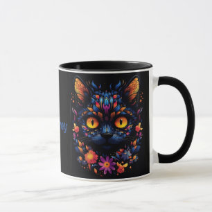 Halloween/Scary Cat/Witch/Wizard personalized Mug