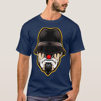 Halloween Scary Clown Cholo  Gangster T-Shirt