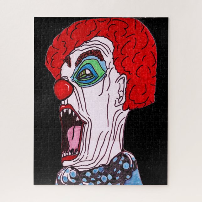HALLOWEEN SCARY CLOWN jigsaw puzzle (Vertical)