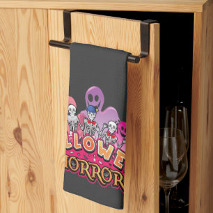 Halloween Scary Clowns Horror     Kitchen Towel
