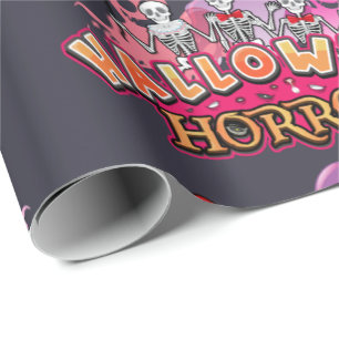 Halloween Scary Clowns Horror    Wrapping Paper