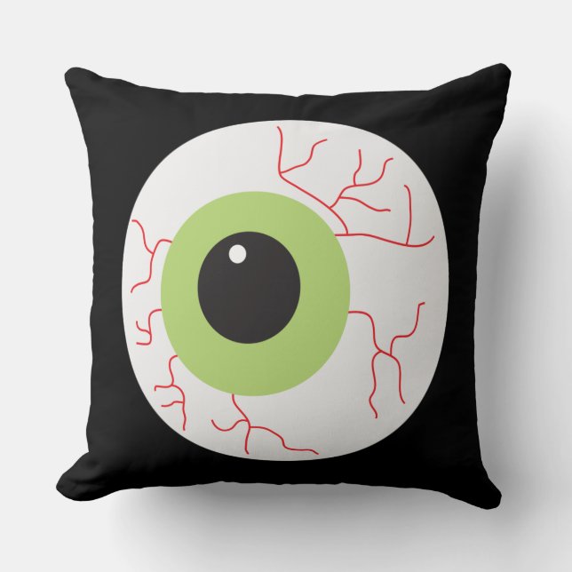 Halloween Scary Eyeball Cushion (Front)