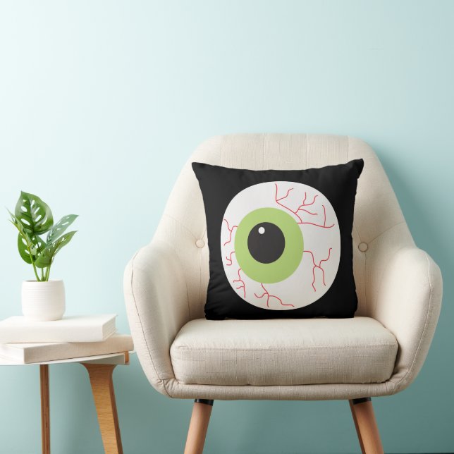 Halloween Scary Eyeball Cushion (Chair)
