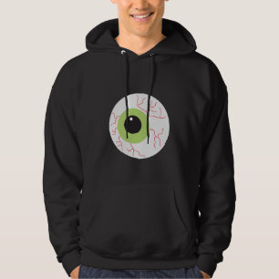 Halloween Scary Eyeball Hoodie