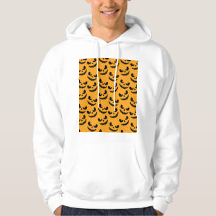 Halloween: scary faces, vintage style. hoodie