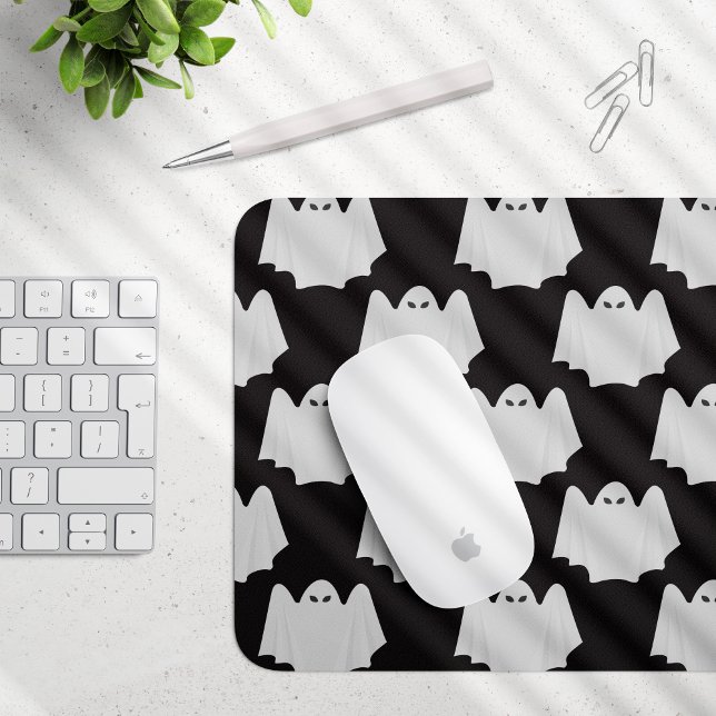 Halloween, Scary Ghost, Trick Or Treat, Boo Mouse Mat (Creator Uploaded)
