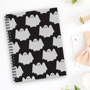 Halloween, Scary Ghost, Trick Or Treat, Boo Notebook