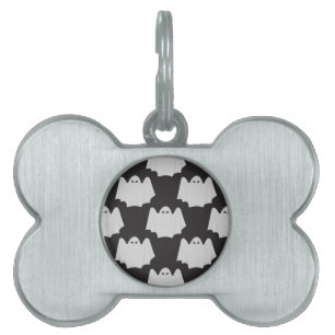 Halloween, Scary Ghost, Trick Or Treat, Boo Pet ID Tag