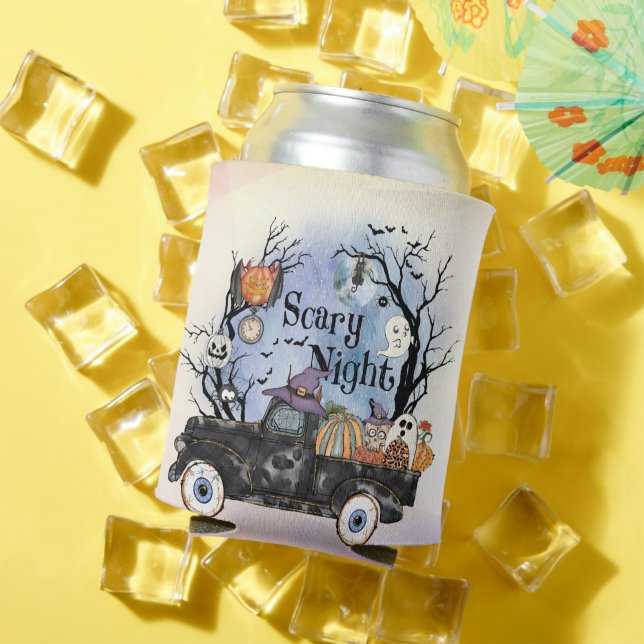 Halloween Scary Night Can Cooler (In Situ Summer)