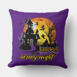 Halloween Scary Night Cushion