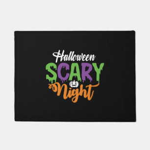 Halloween SCARY Night Doormat