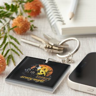 Halloween Scary Night Key Ring