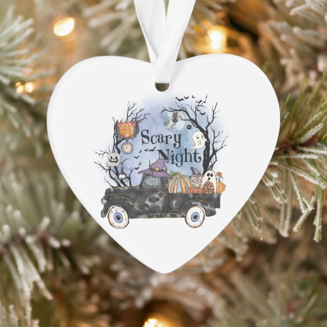 Halloween Scary Night Ornament (Tree)