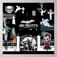 Halloween Scary Night Poster