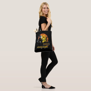 Halloween Scary Night Tote Bag