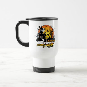 Halloween Scary Night Travel Mug