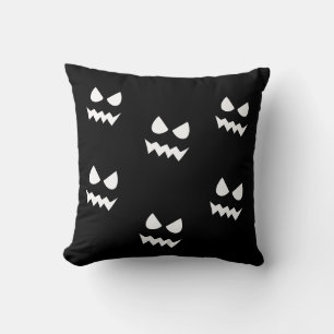 Halloween Scary Pumpkin Ghost Face Cushion
