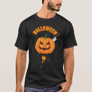 Halloween Scary Pumpkin T-Shirt