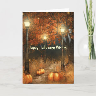 Halloween Scene Card