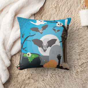 Halloween Scene Cushion