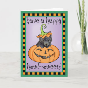 Halloween Schipperke Card