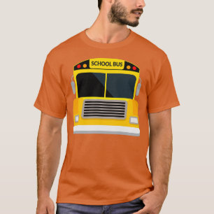 Halloween School Driver Design for a Bus Driver T-Shirt