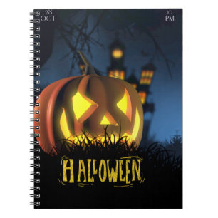 Halloween School notebook