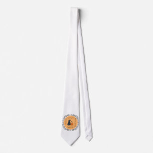 Halloween Scottish Terrier Tie