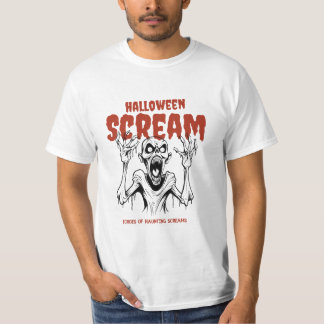 Halloween Scream white T-Shirt