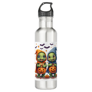 Halloween Sea Turtle Ghost Turtles T-Shirt 710 Ml Water Bottle