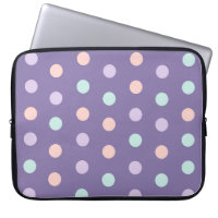 Halloween seamless pattern with polka dots isolate