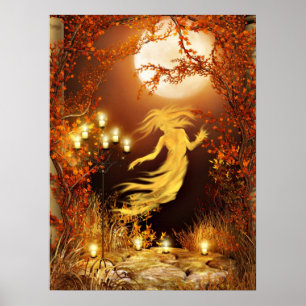 Halloween seance poster