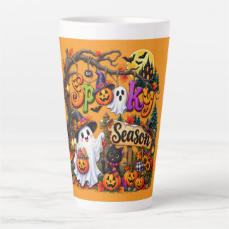 Halloween Season Latte Mug