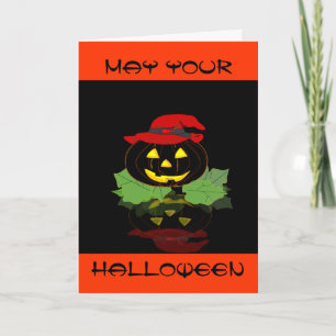 Halloween Seeing Double Greeting Card