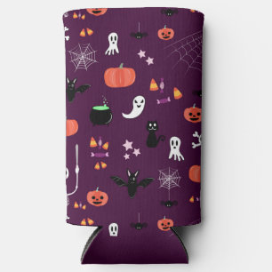 Halloween Seltzer Can Cooler